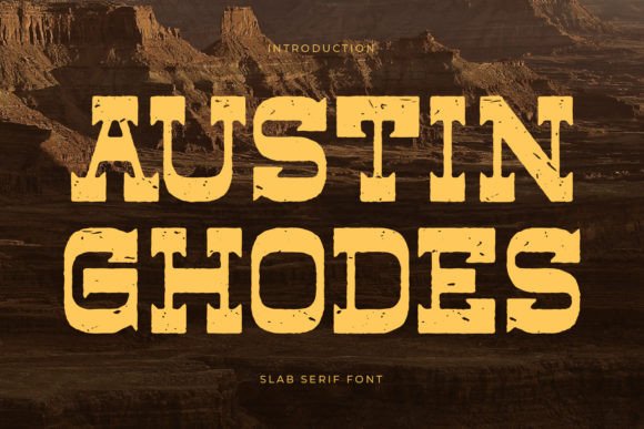 Austin Ghodes: A Luxurious Slab Serif Font