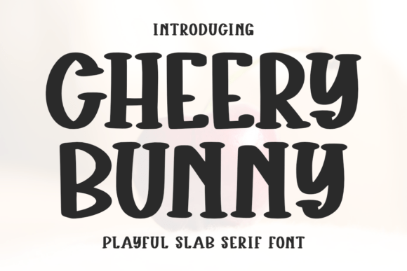 Cheery Bunny Font for Web Design