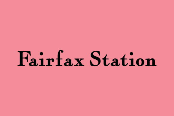 Discover Fairfax Station Font