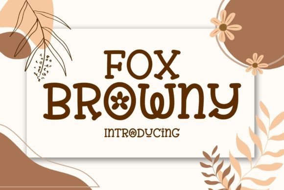 Fox Browny Font for Business