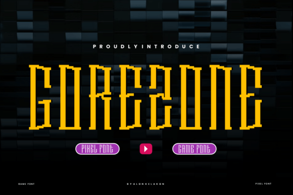 Gorezone: A Bold Typographic Statement