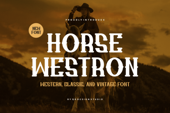 Horse Westron: A Bold Font for Editorial Design