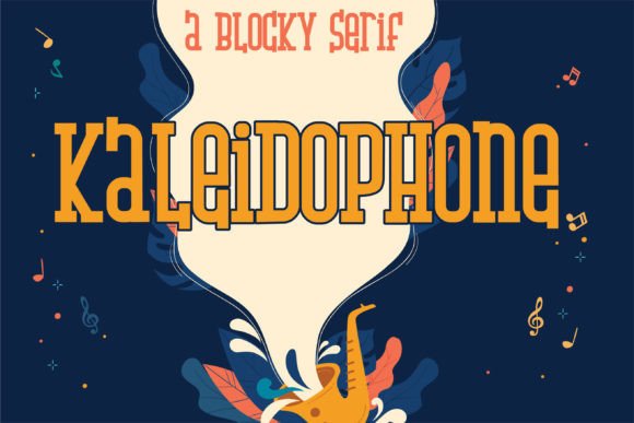 Kaliedophone: A Bold Font for Creative Projects