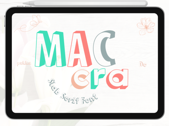 Maccra Font: Sweet & Stylish
