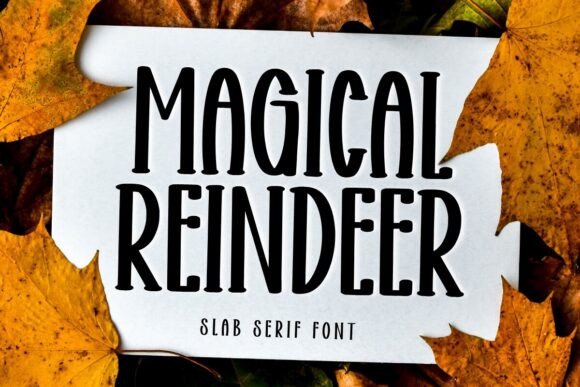 Magical Reindeer Font Review