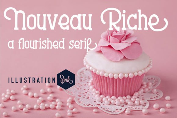Nouveau Riche Font for Stylish Crafts