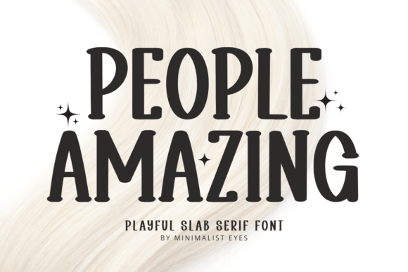People Amazing Font
