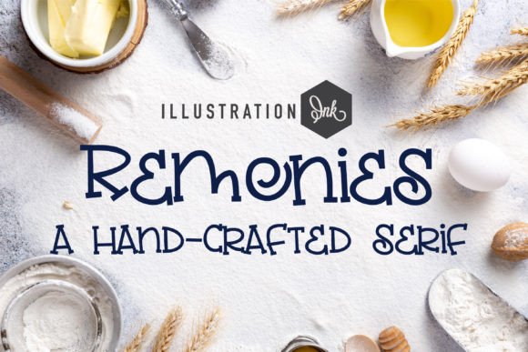 Remonies: A Serif Font for Bold Campaigns