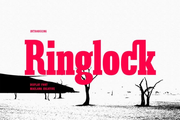Ringlock: A Font for Digital Elegance