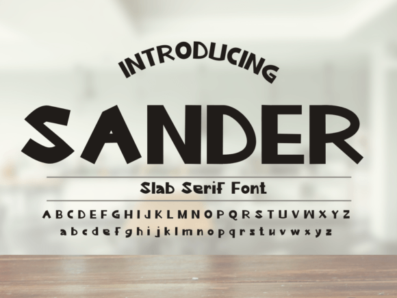 Sander: A Font for Editorial Excellence
