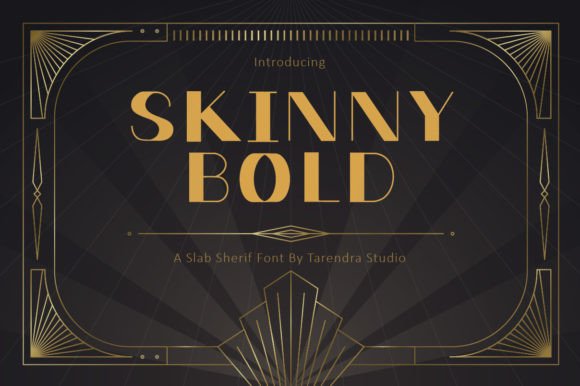 Skinnybold: A Bold Typographic Statement