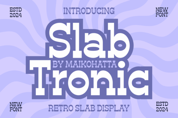 Slab Tronic Font for Web Design