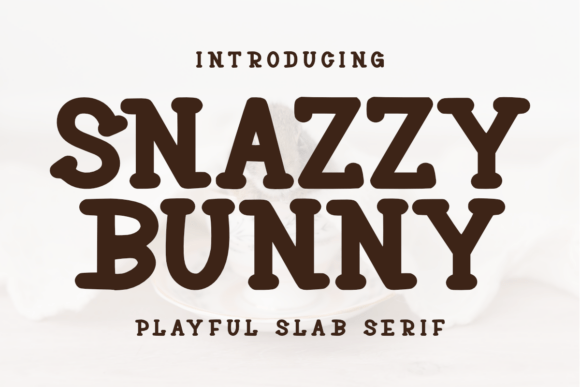 Snazzy Bunny Font for Creative Projects