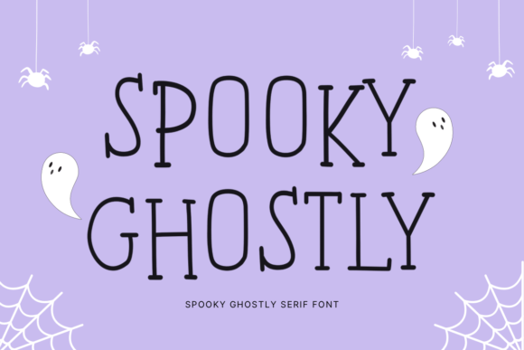 Spooky Ghostly Font