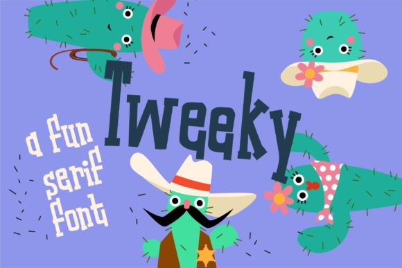 Tweeky: A Playful Serif for Creative Projects
