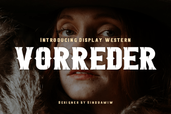 Vorreder: A Bold Slab Serif Font