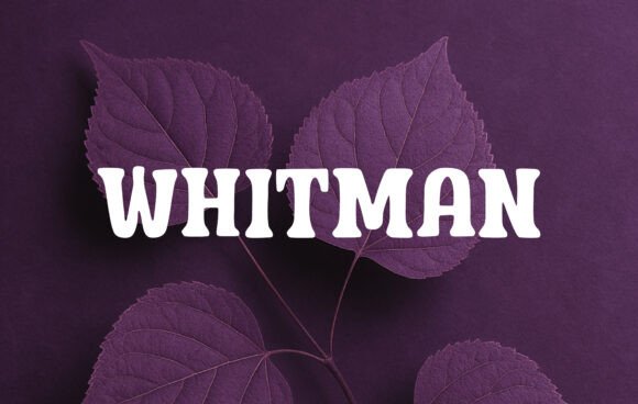 Whitman Font for Creative Projects